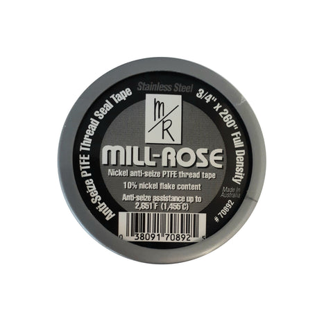 Mill-Rose 70892 3/4" x 260" Stainless Steel Pipe Thread Seal Tape