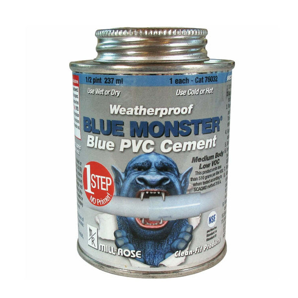 TALON WEATHERPROOF Blue Medium Bodied Low VOC PVC Cement