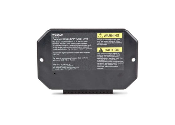 Sensaphone Web600 Web-Based Monitoring System