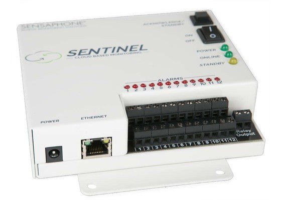 Sensaphone Sentinel (Ethernet Version) Bottom View