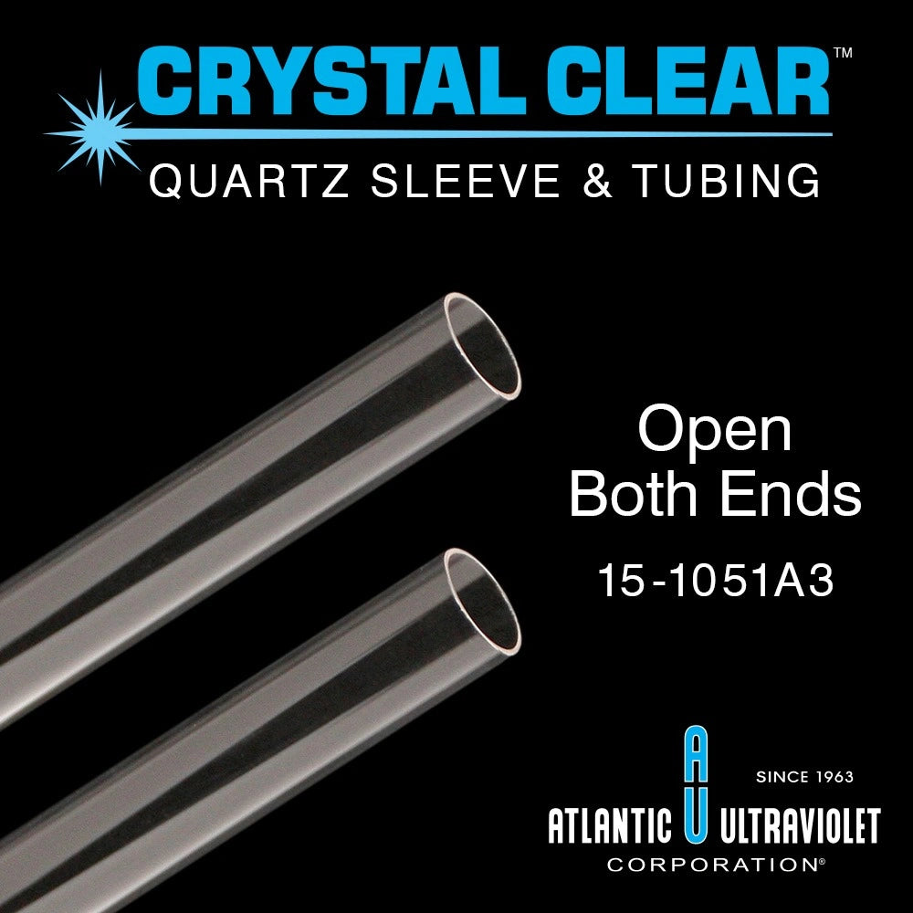 Crystal Clear Replacement Quartz Sleeve & Tubing For Sanitron S23A/s23, 15-1051A3