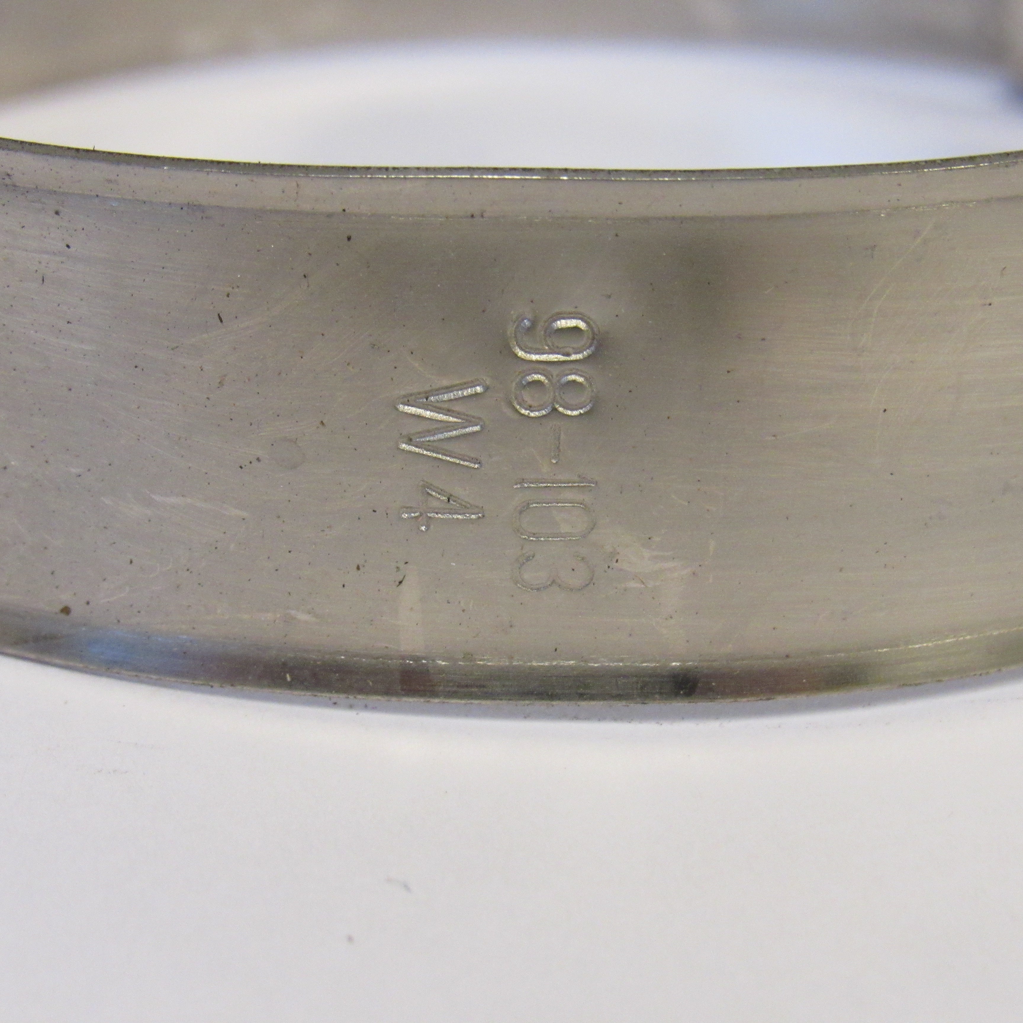 98-103 mm (3.85" to 4.06" ) Heavy Duty T-Bolt Hose Clamps, 304 Stainless Steel