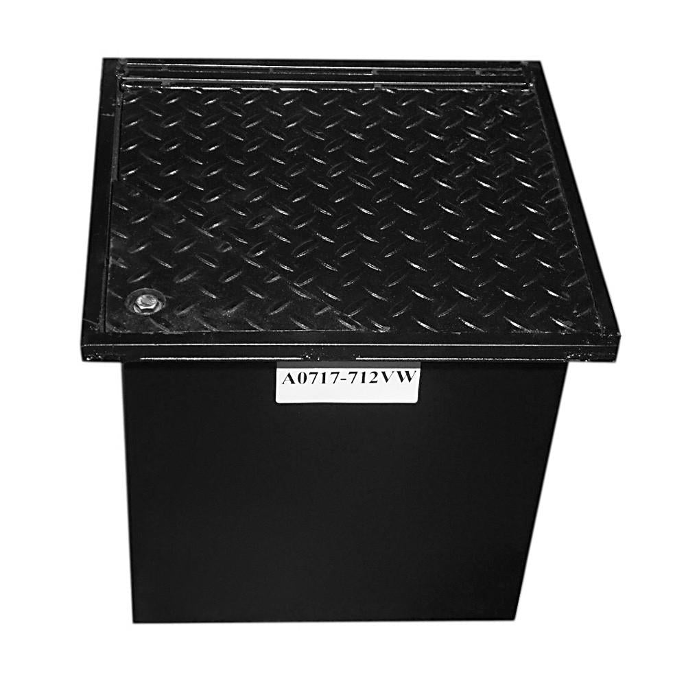 18 X 18 X 18 Inch Well Vault, Lay-In, Bolt-Down Lid, Water Resistant