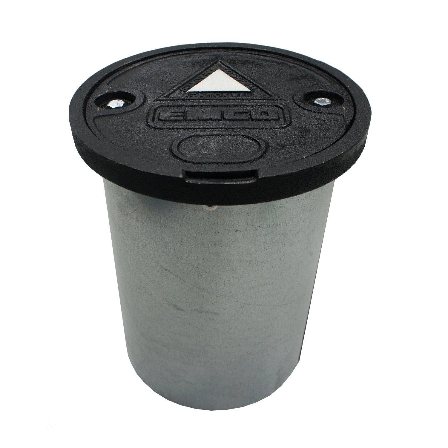 8 X 12 Inch Monitoring Well, Bolt Down Lid, Steel Skirt