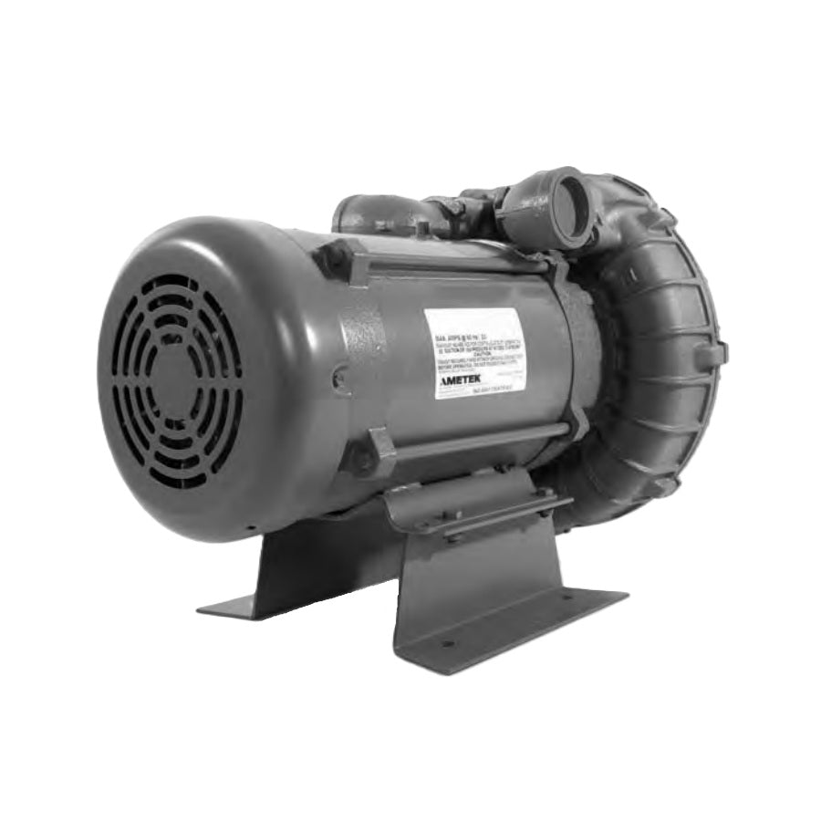 AMETEK Rotron EN6 5 HP Regenerative Blower with Explosion Proof Motor