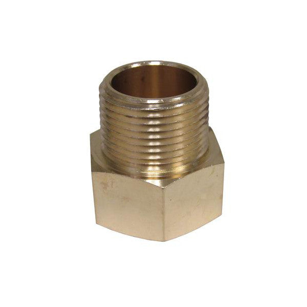 1/8 BSPP (G) to 1/8 NPT Thread Adapter: Carbon Steel