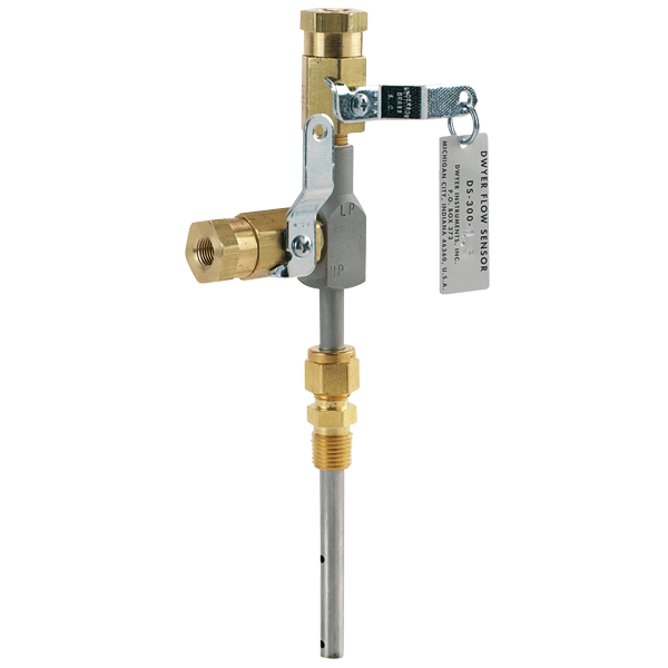 Pitot Tubes - Inline Flow Sensors - Dwyer DS300 Series - 3 Inch