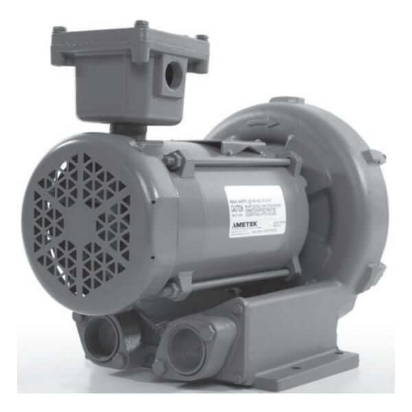 AMETEK Rotron EN303 Regenerative Blower, 0.5 HP