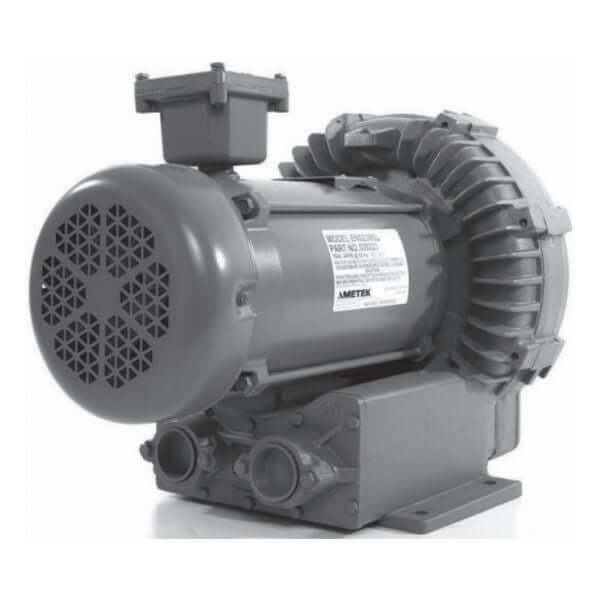 AMETEK Rotron EN523 Regenerative Blower, 3 HP