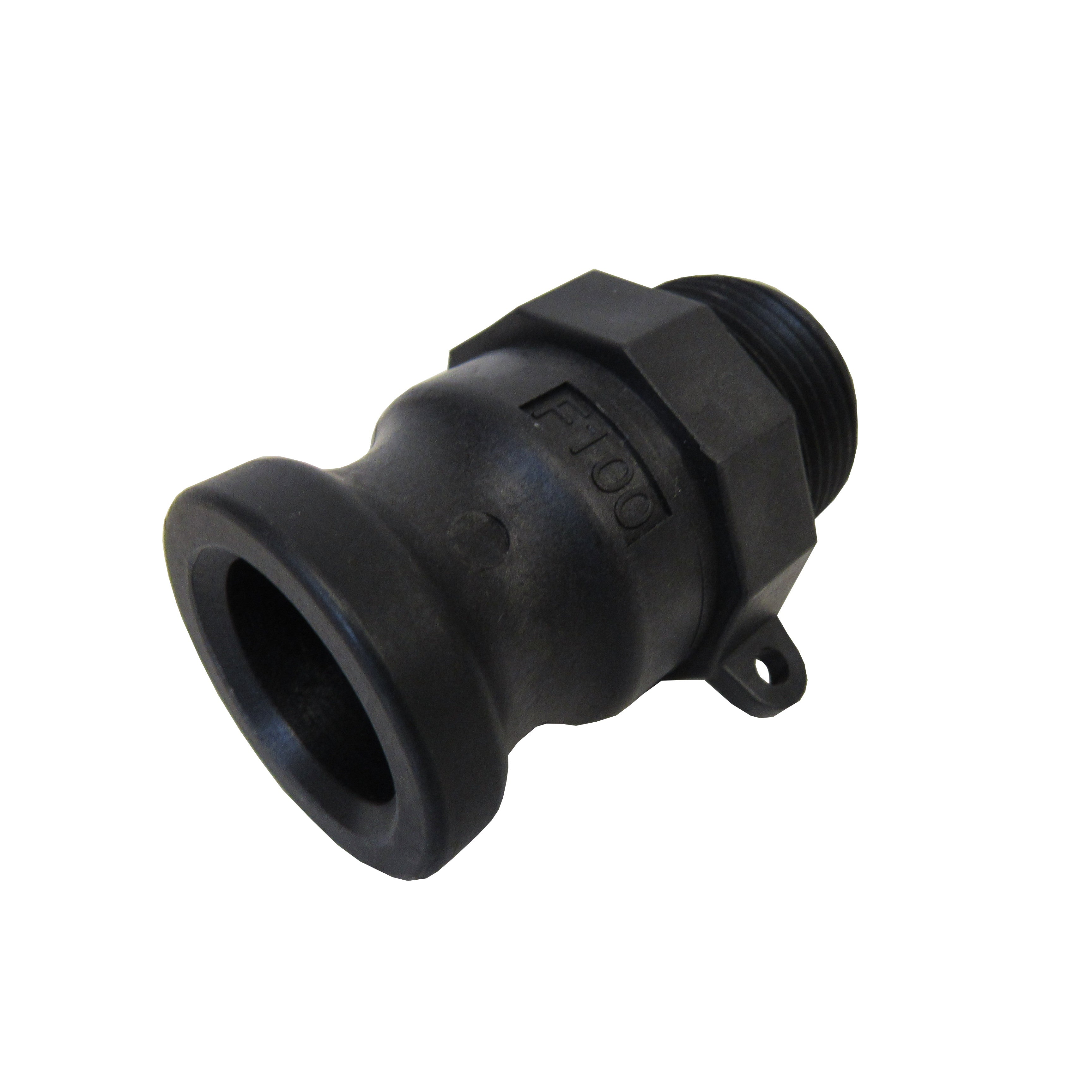 F100 Polypropylene Cam & Groove Fitting, 1 Inch Male Camlock Coupler X Male NPT
