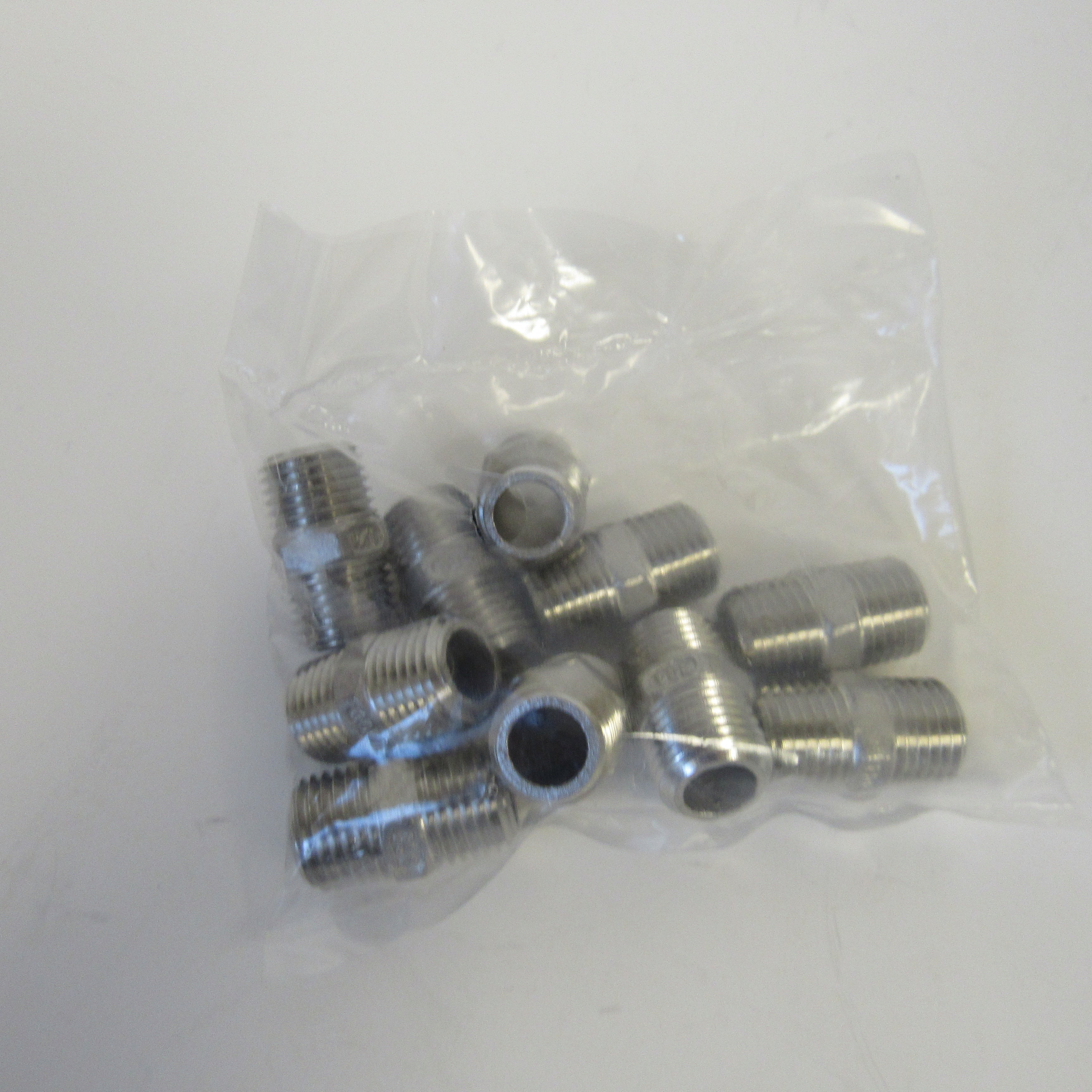 1/4 Inch 304 Stainless Steel Hex Nipple