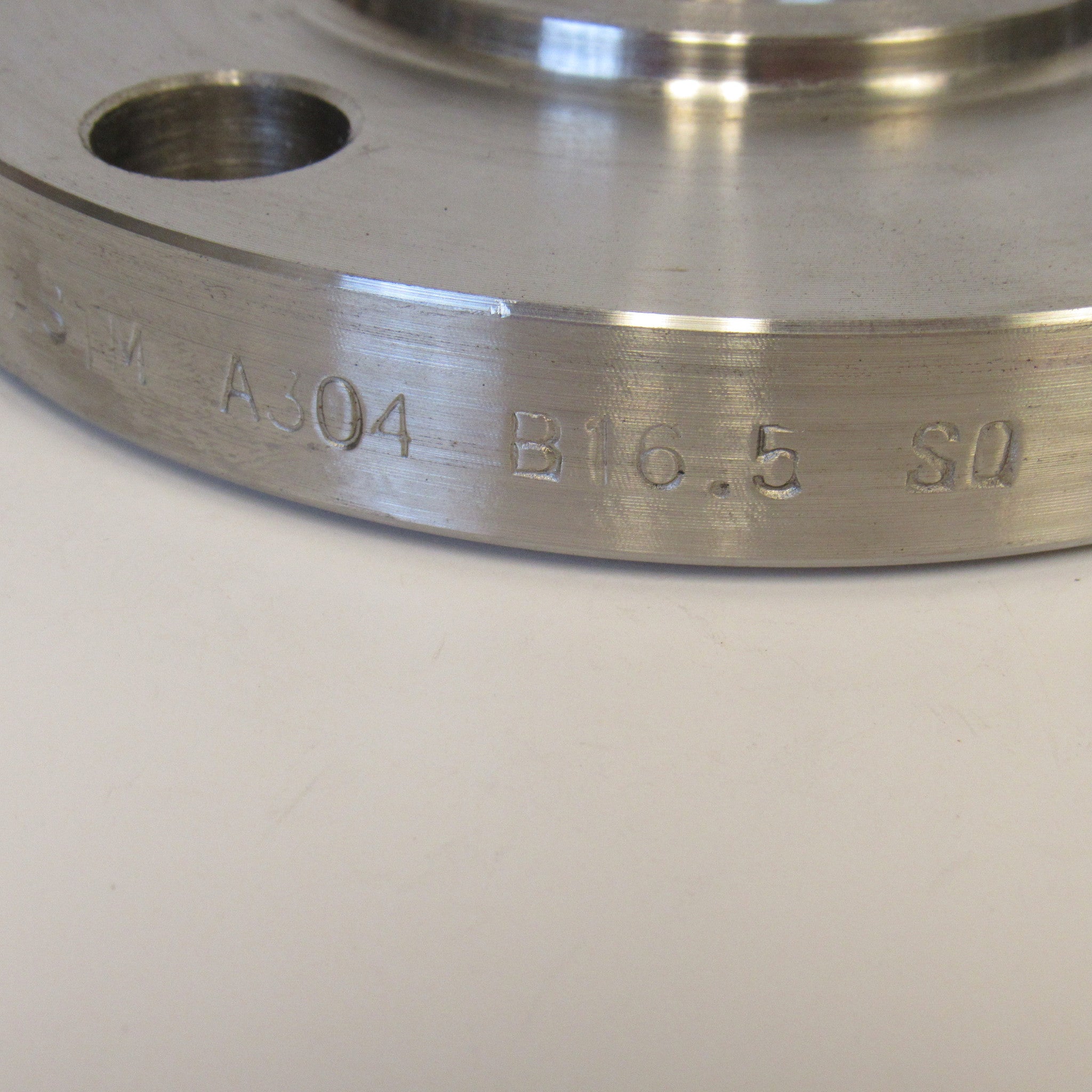 Stainless Steel Slip On Flange, Weld, 304 SS, 150#, 8 Inch