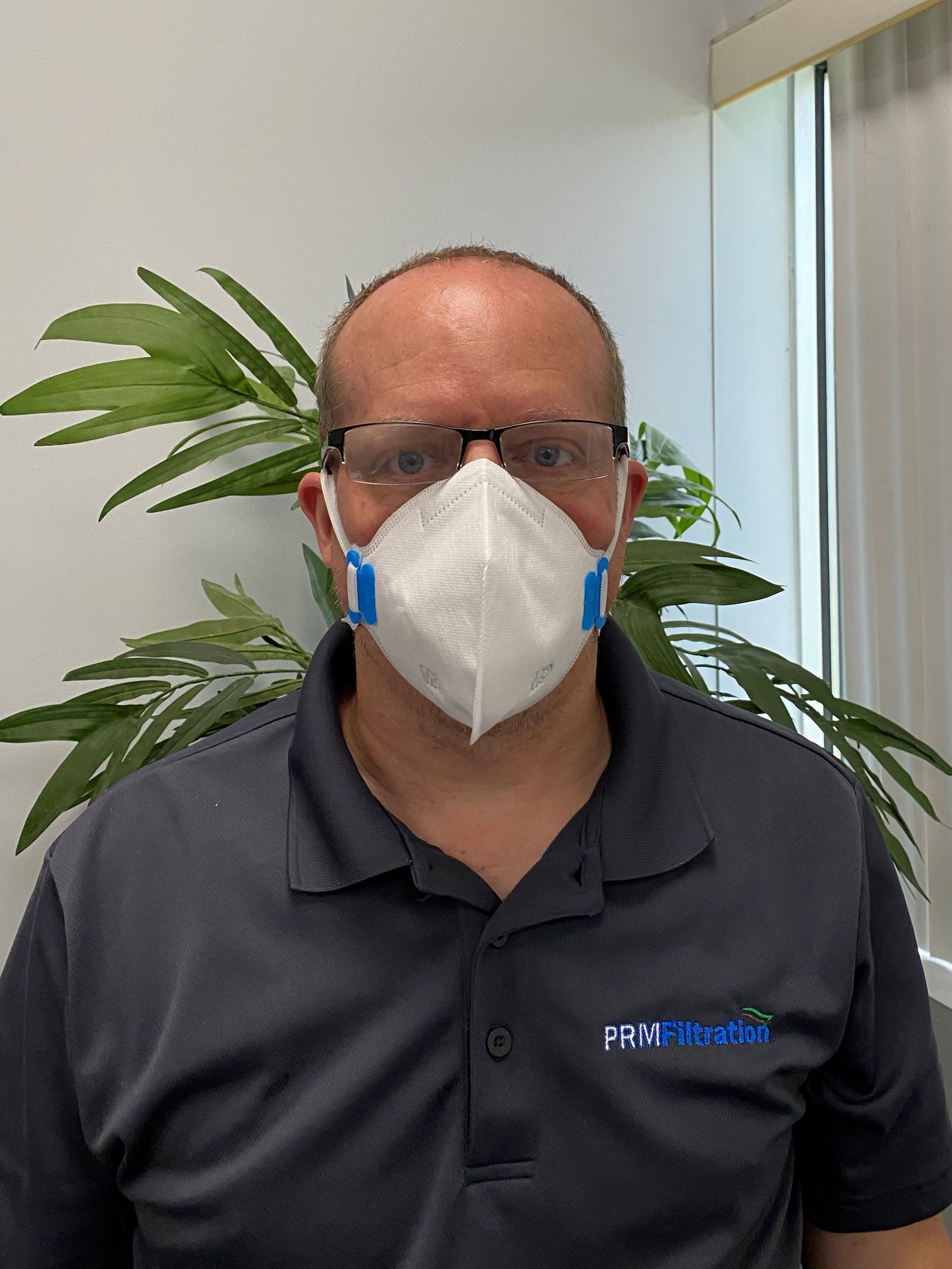 KN95 Respirator Mask Front View