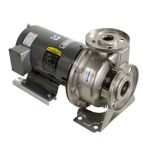 Ebara Pump A3U401601100T3C Stainless Steel Centrifugal Pump, 10 HP, 3 PH, 230V, TEFC