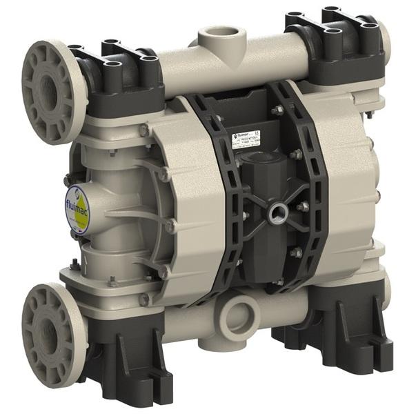 Fluimac Phoenix P700 AODD Pump - PP Body - 2" Flange - 185 GPM - EPDM Seals