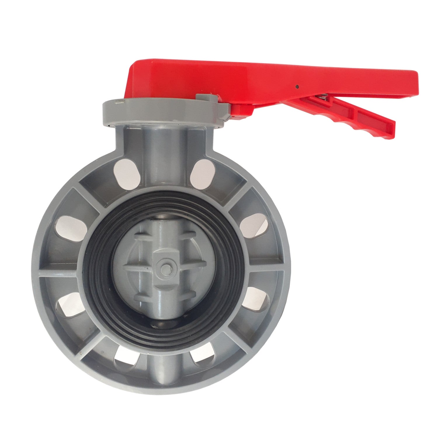 ERA Sch 80 CPVC 6 Inch Butterfly Valve, Lever Handle
