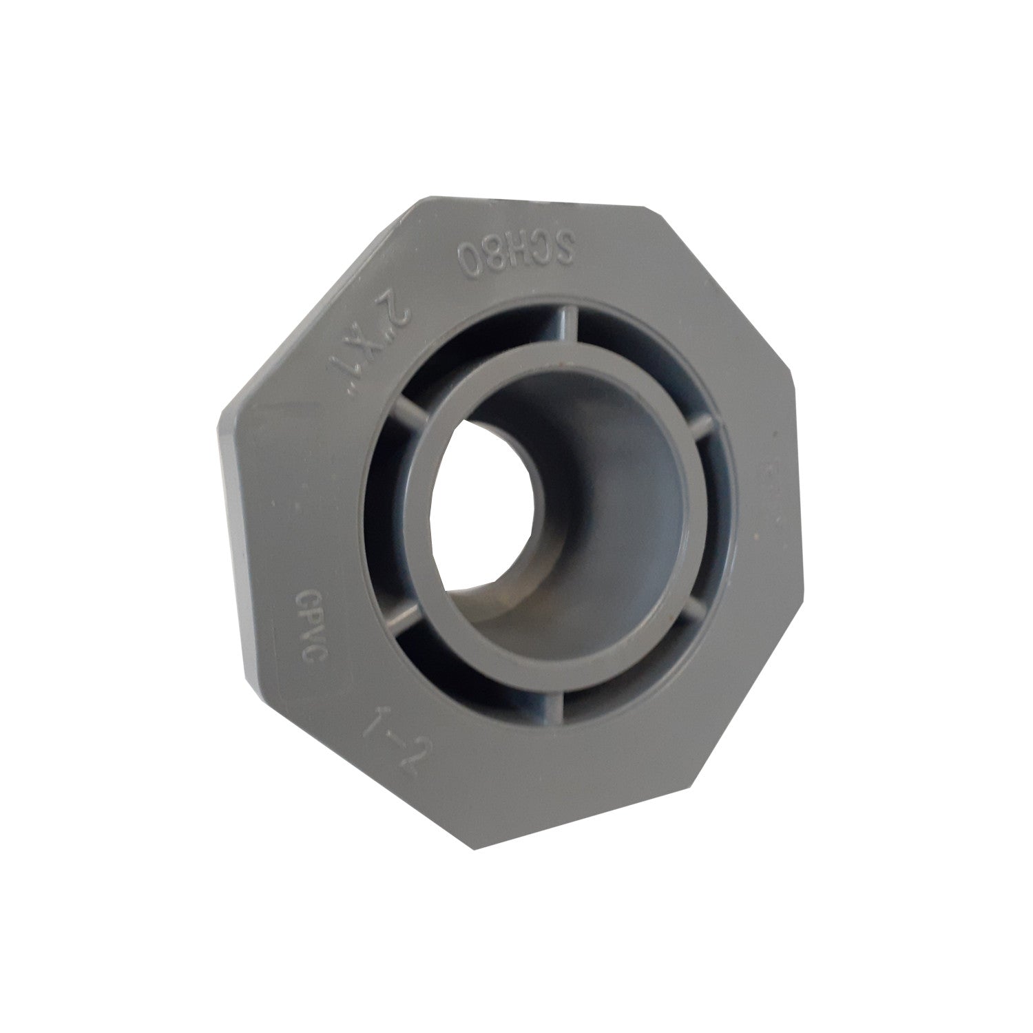 ERA Sch 80 CPVC 2 Inch X 1-1/2 Inch Reducer Bushing, Slip X Socket