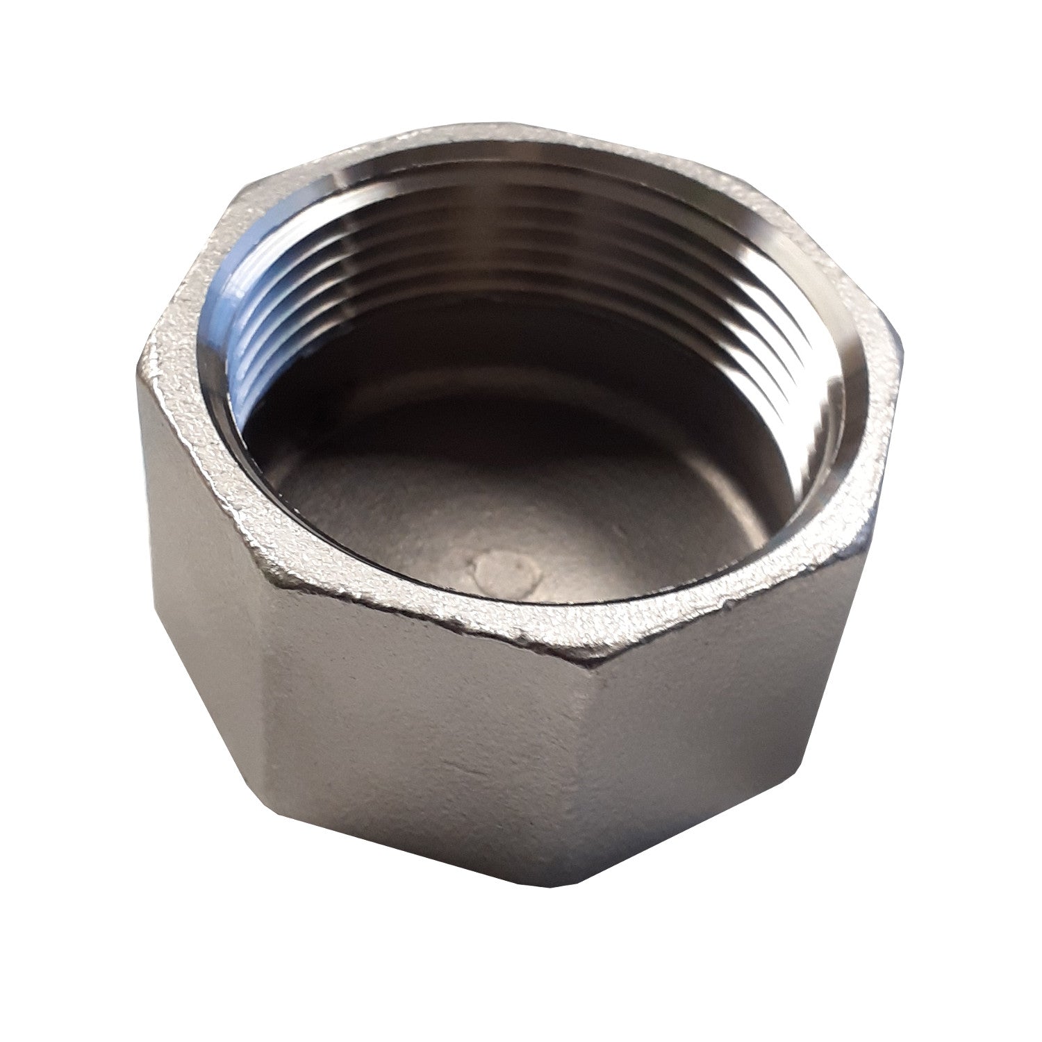 2 Inch NPT Threaded Stainless Steel Cap, 304 SS, 150#