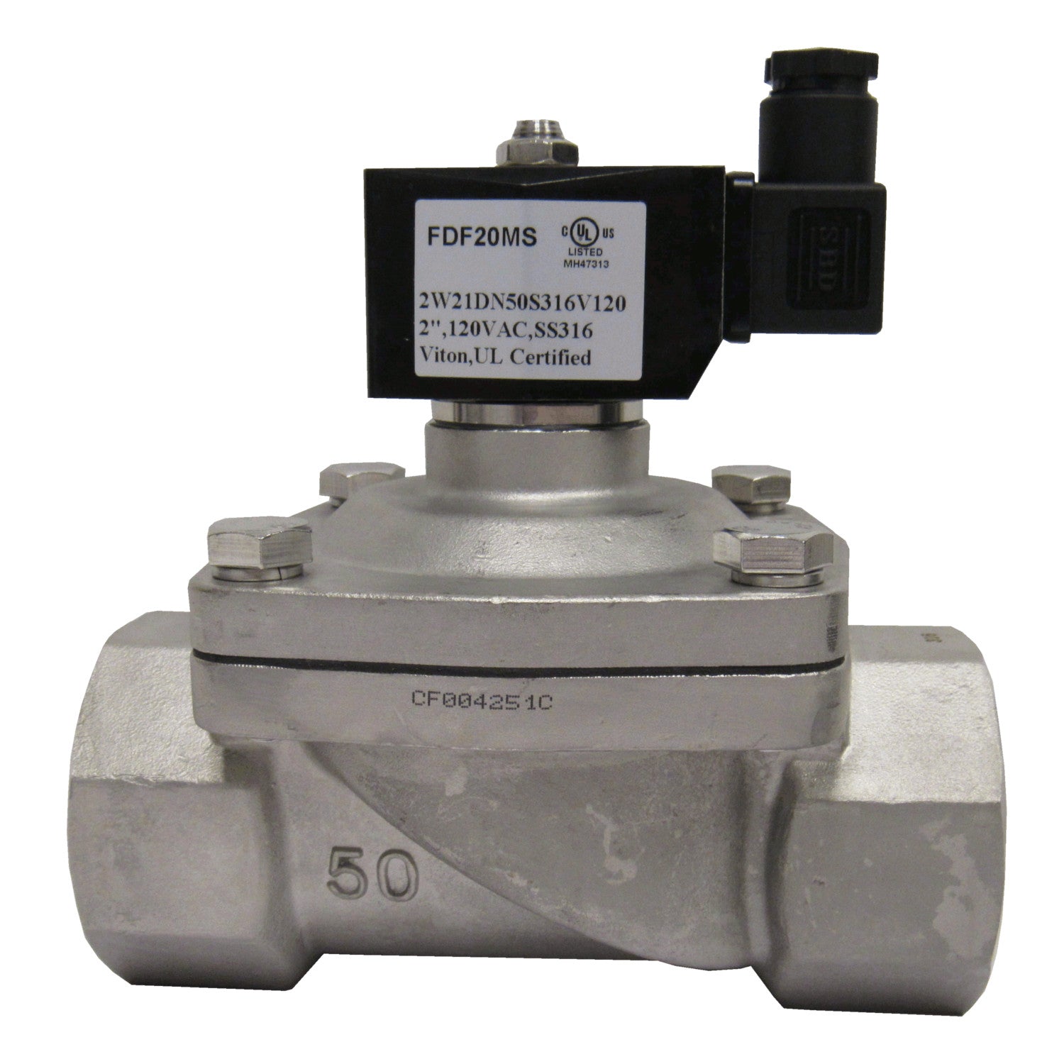 DAE SV-75 3/4" Stainless Steel 2/2 Way, Normally Close Solenoid Valve | Stainless steel solenoid valve | ソレノイドバルブ | GMSSZAOH