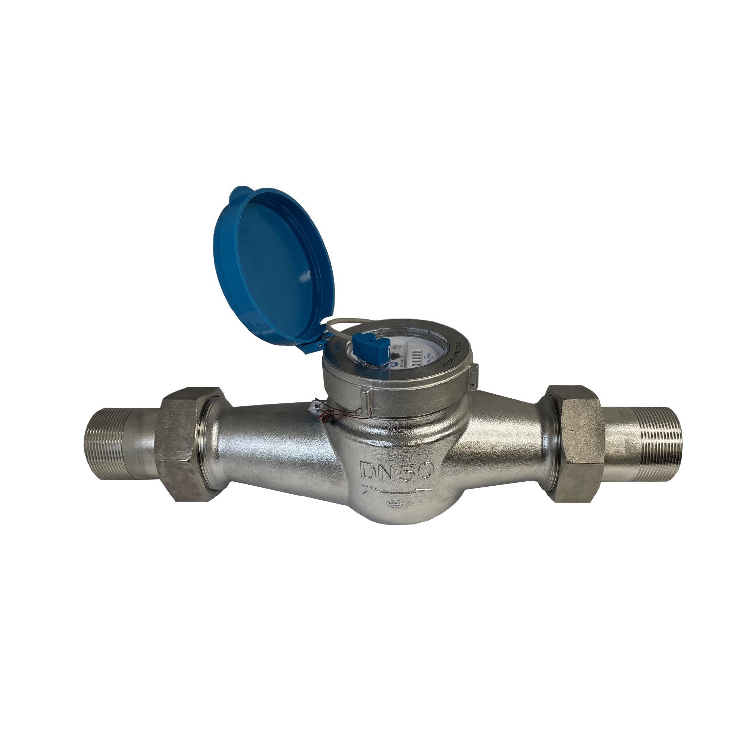 NSF 61 Certified 2 Inch NPT Stainless Steel Multi-Jet Totalizing Water Meter with Pulse Output