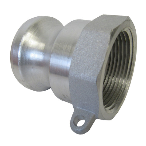 Stainless Steel Cam & Groove Fitting A100 Male Camlock X Female NPT Thread, 1 Inch