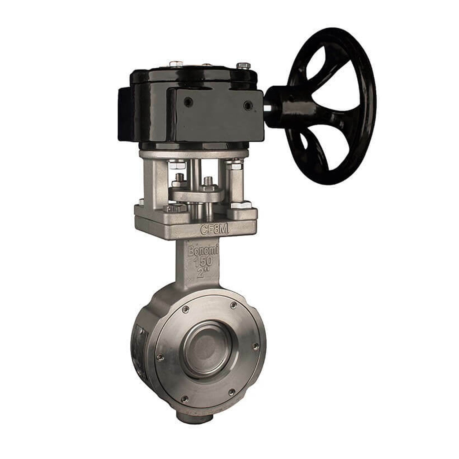 Bonomi 9100 High Performance Stainless Steel Manual Gear Butterfly Valves