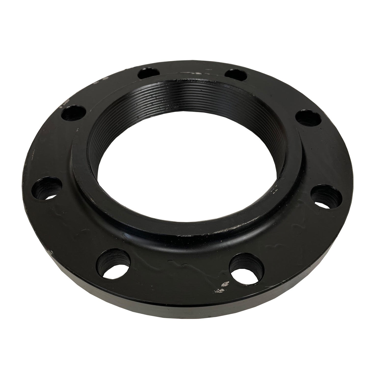 Carbon Steel Flange, 4 Inch NPT Thread Pipe Size, Raised Face, ANSI Class 150