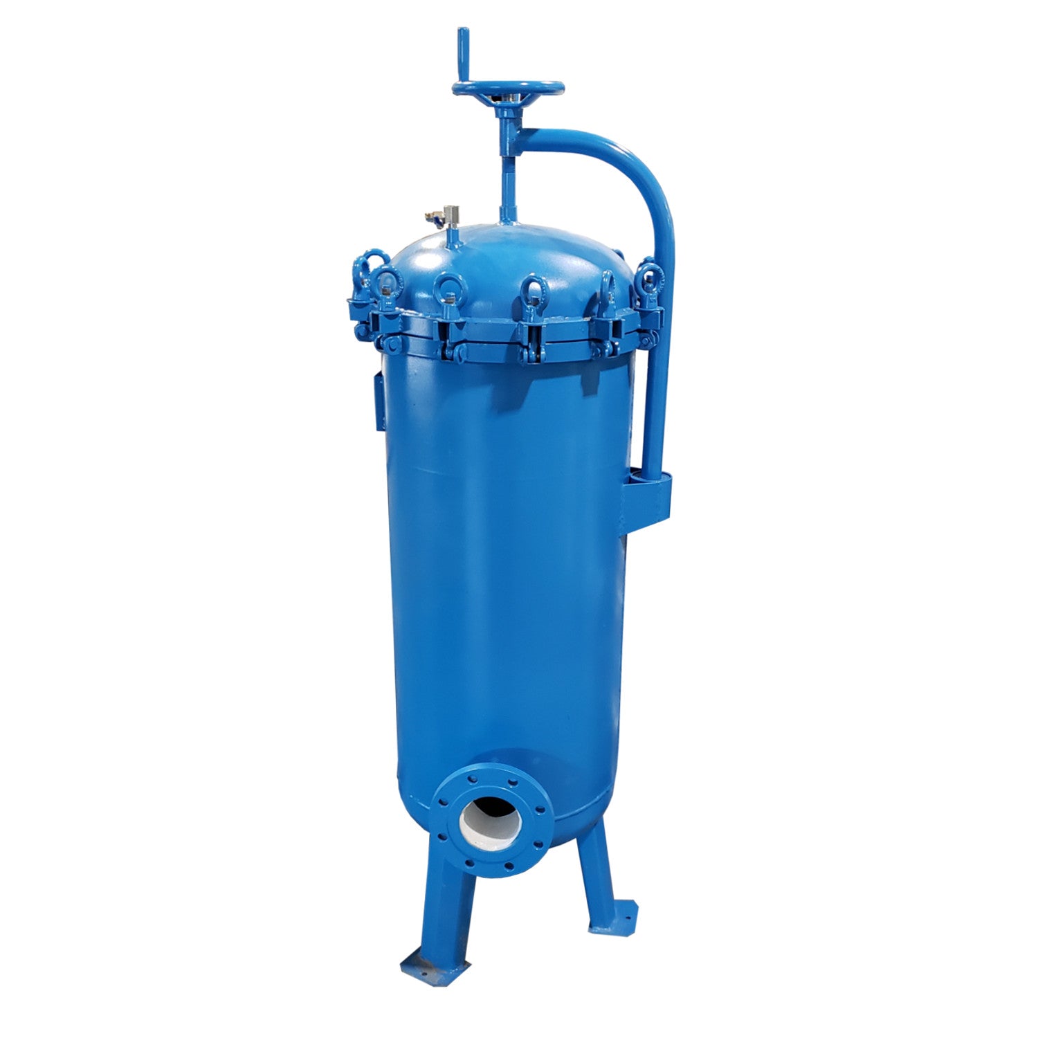 PRM #2 Carbon Steel 3 Bag Multi-Filter Housing, 4 Inch Flange In/Out-150 psi