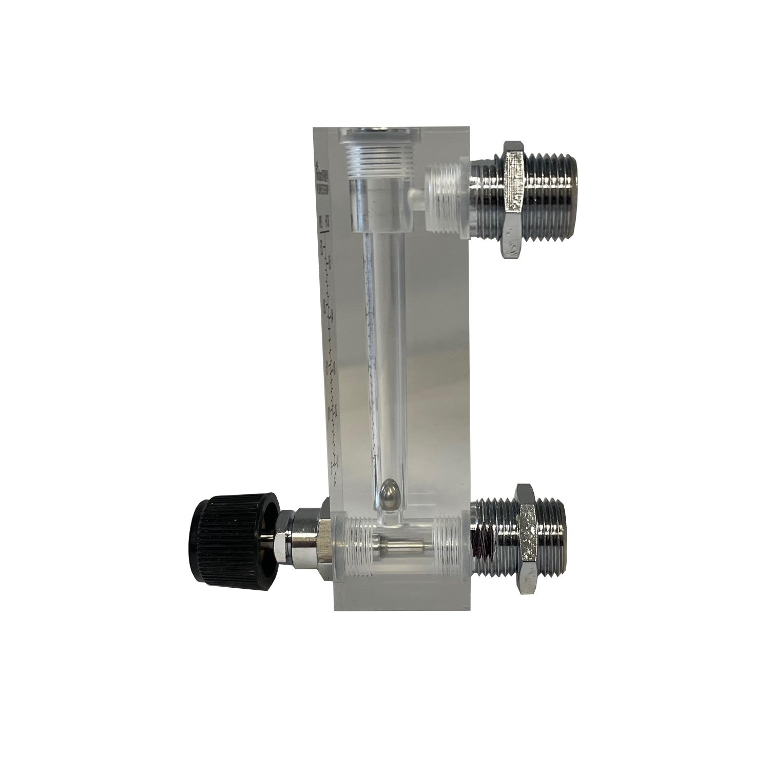 PRM FMDFG6T525FKMLPM 5-25 LPM Oxygen Rotameter Flow Meter with Integrated Flow Valve