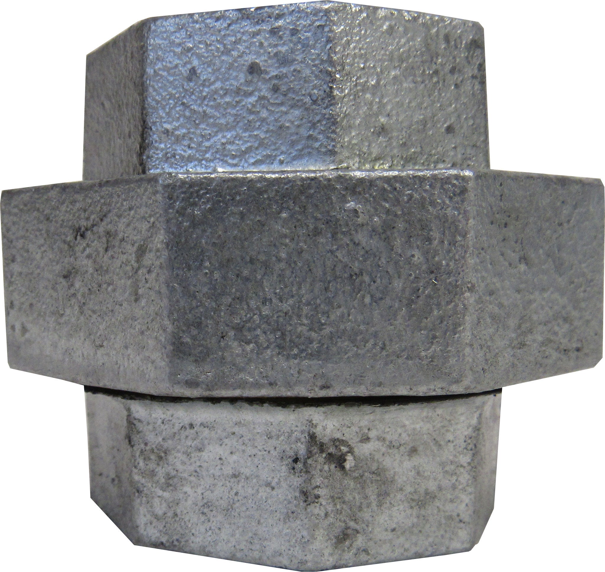 TSX Galvanized 1-1/4 Inch NPT Union