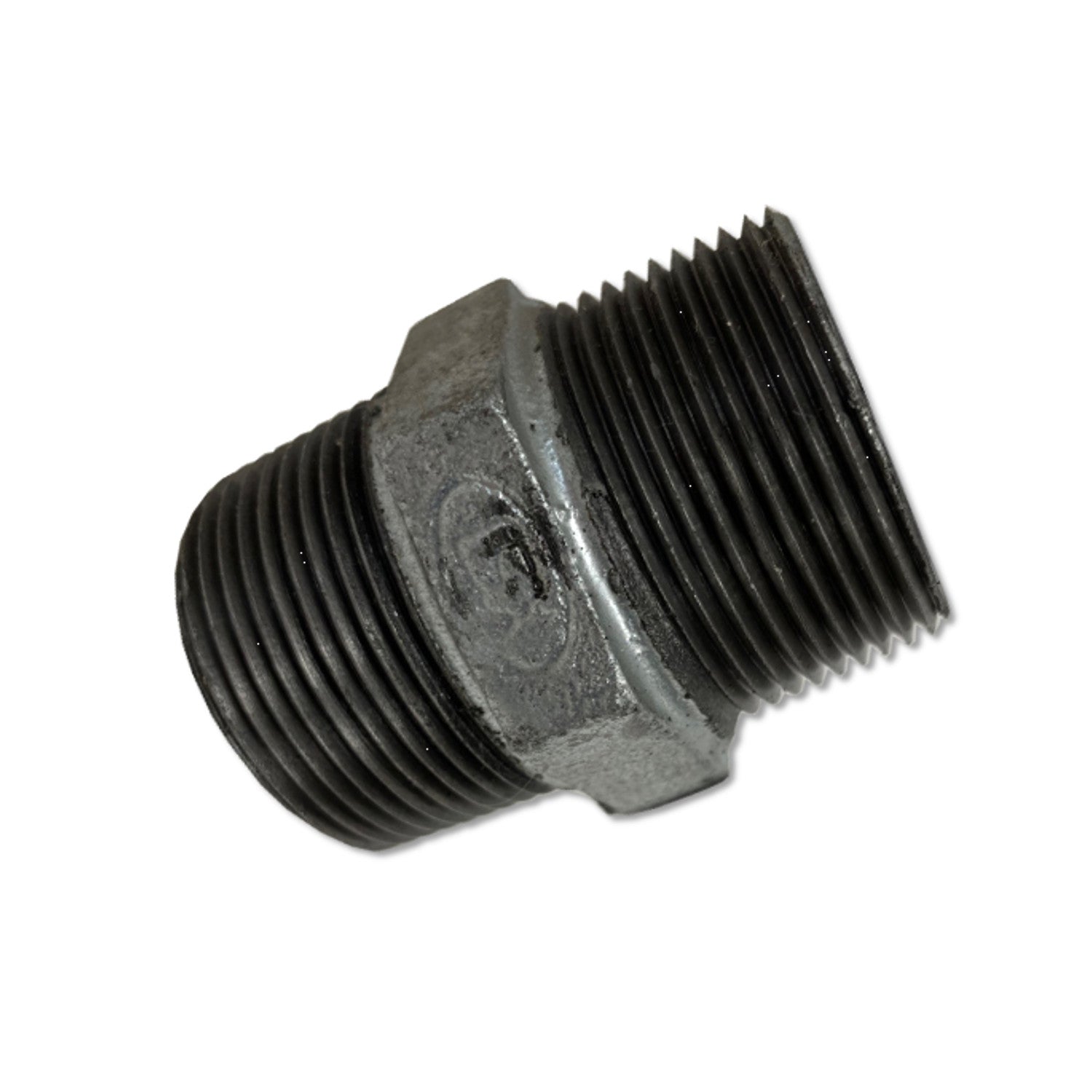 TSX 1 Inch Galvanized Malleable Iron Hex Nipple