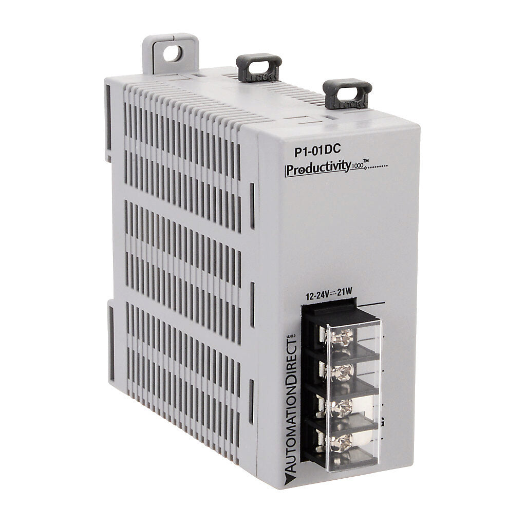 Productivity1000 P1-01DC DC power supply, 12-24 VDC nominal input