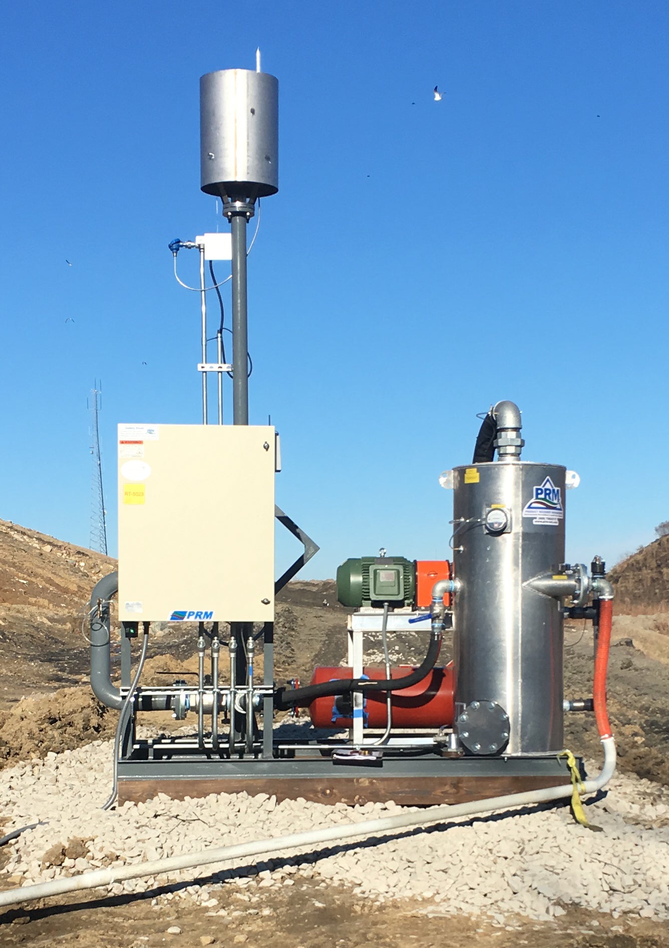 300 CFM Flare, 5' X 8' Skid
