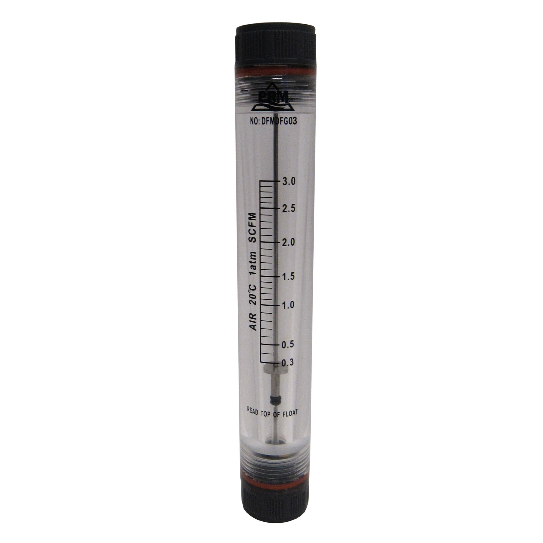 PRM FMDFG03 0.3-3 SCFM Air Rotameter Flow Meter