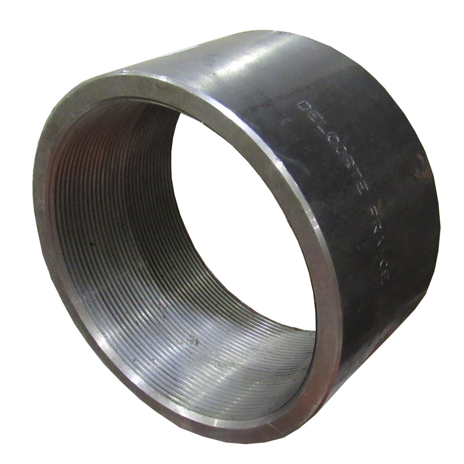 Black Steel Sch 40 Coupling, Female NPT Thread - 1-1/2 Inch