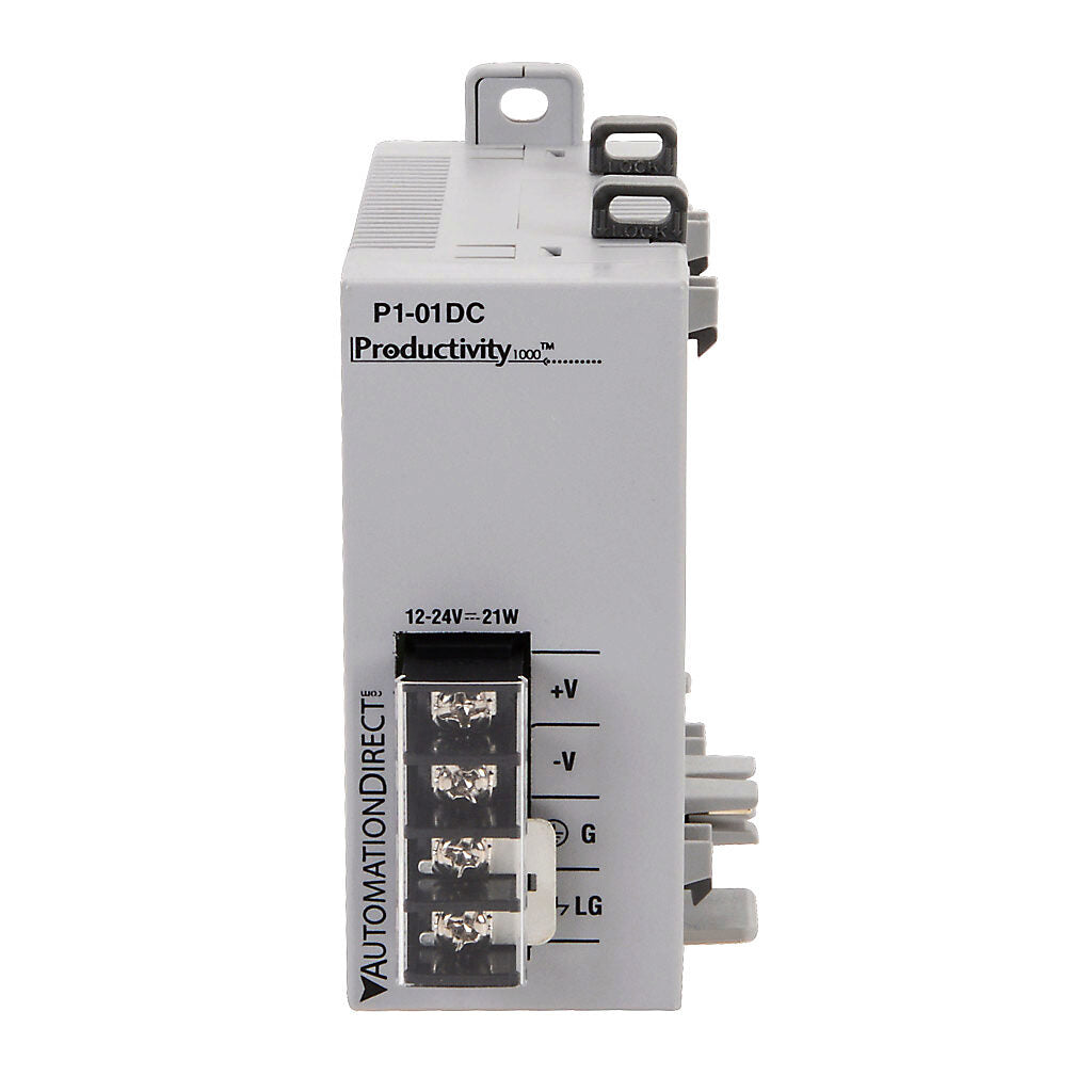 Productivity1000 P1-01DC DC power supply, 12-24 VDC nominal input