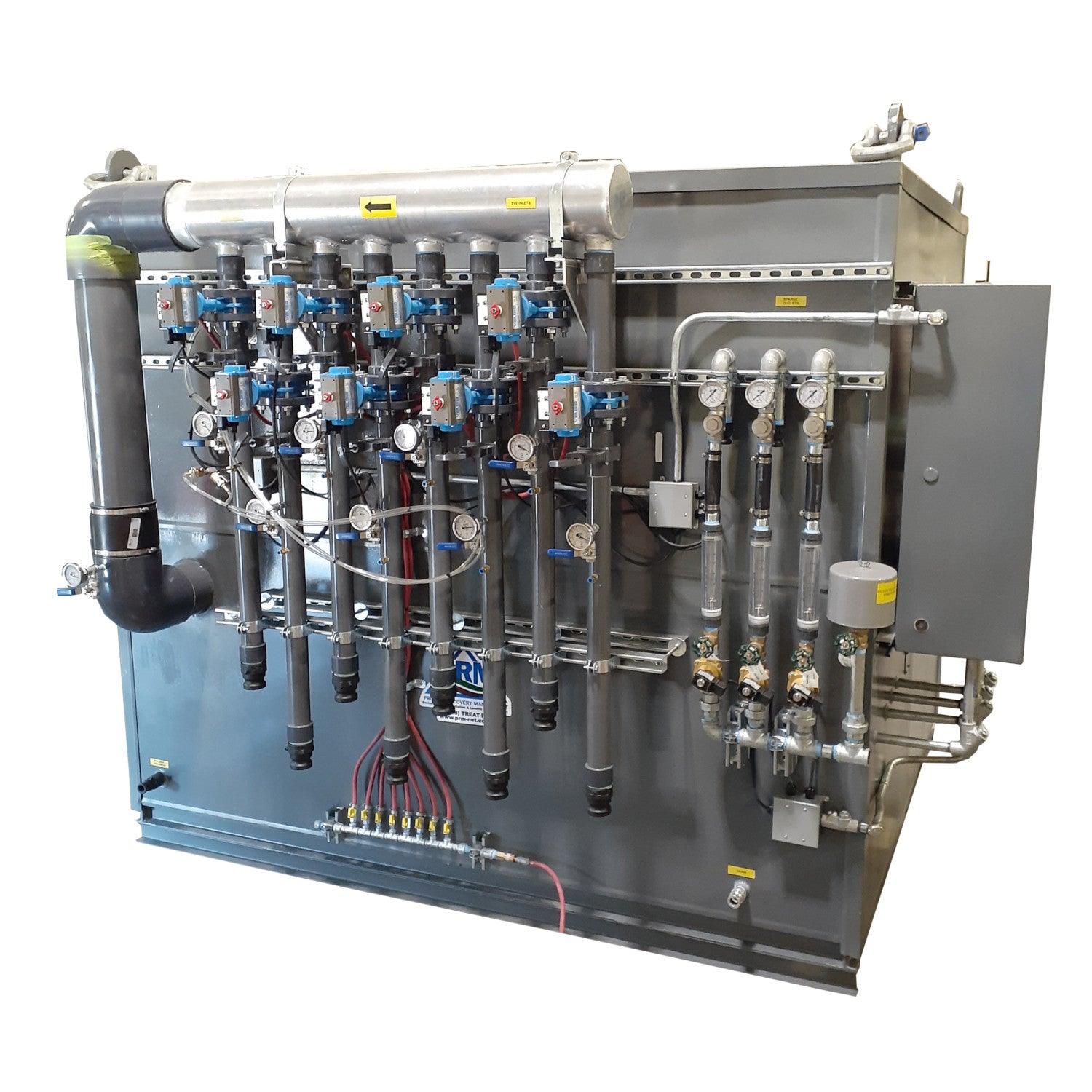 SVE/Air Sparge System, 10' x 15' Steel Frame Enclosure