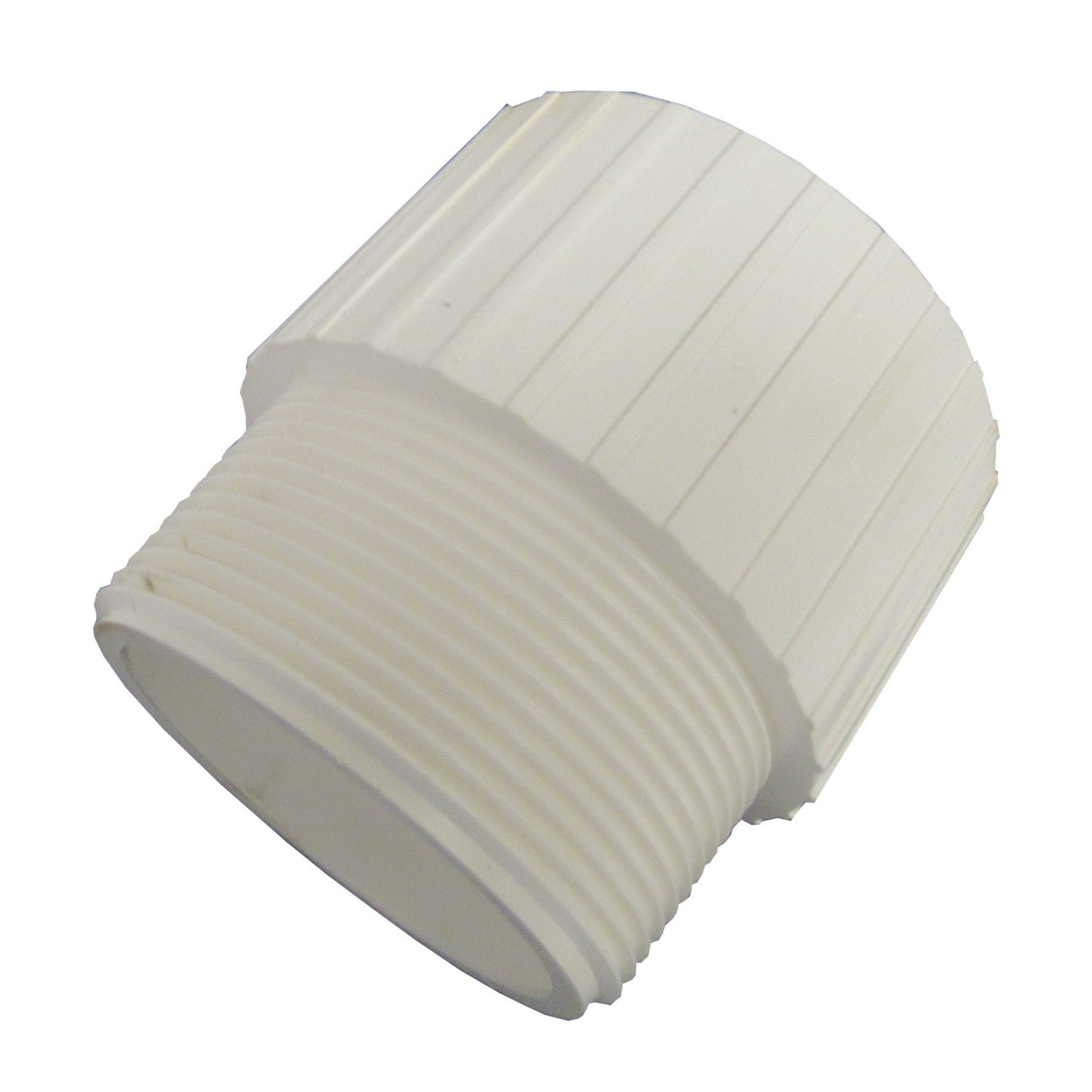 Schedule 40 PVC 3 Inch Male Adapter, Socket x MNPT, NSF Compliant