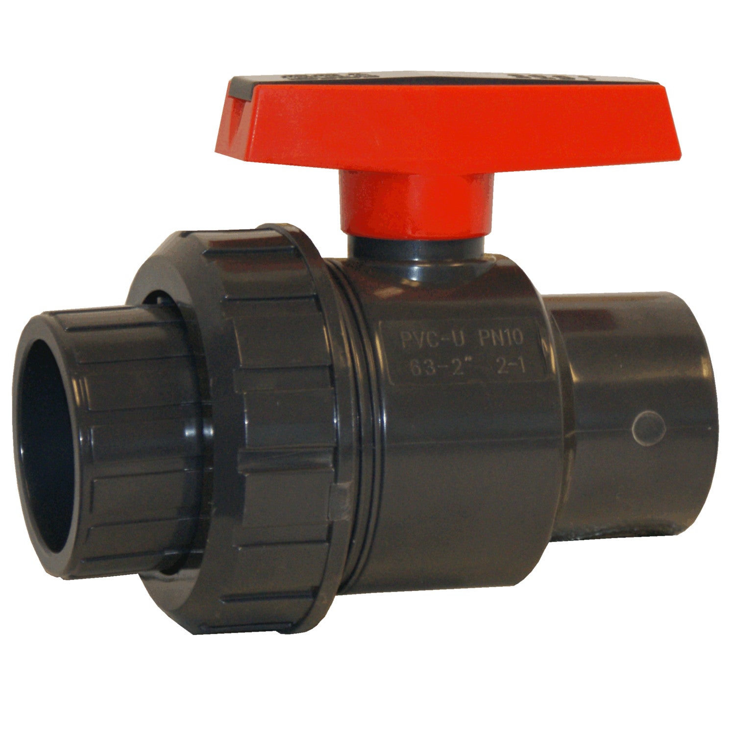 ERA SCH 80 PVC Single Union Ball Valve 2 Inch Socket X Slip