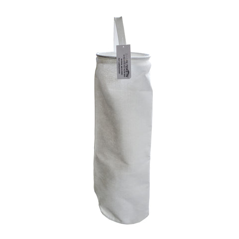 #2 Size 25 Micron Liquid Filter Bags, Polyester Felt, Stainless Steel Ring