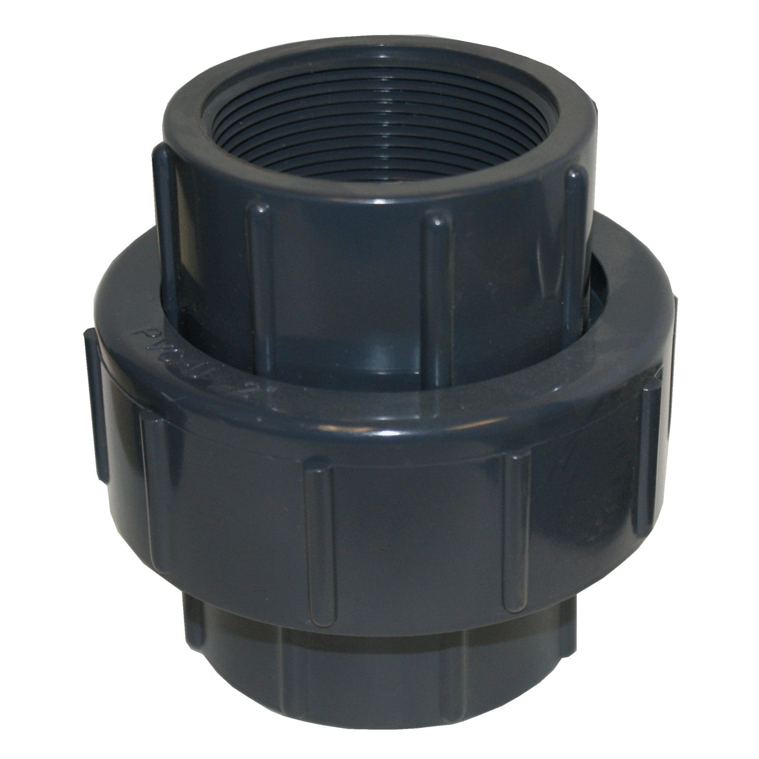 2 Inch Schedule 80 PVC Union, NPT Thread X NPT Thread
