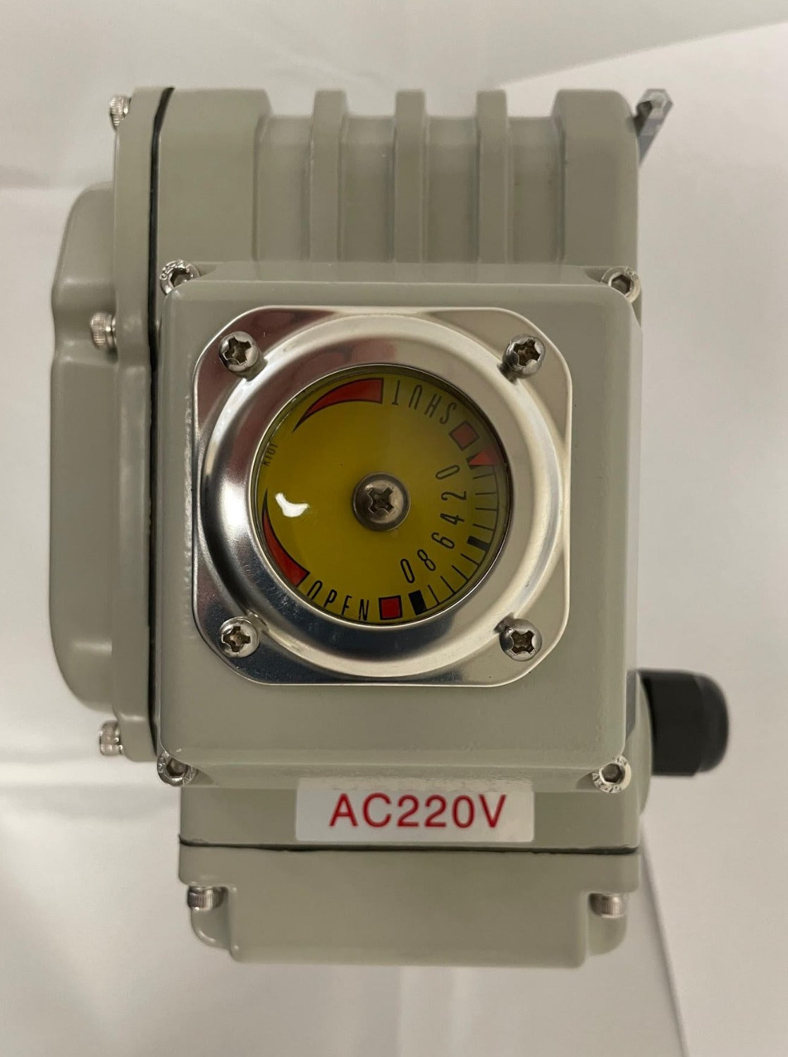 Electric Actuator Stainless Steel Ball Valve, 3 Piece 316L SS; 1/2 Inch NPT Connection