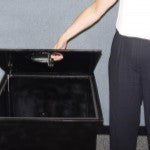 36 X 36 X 36 Inch Well Vault, Hinged, Locking Lid, Water Resistant, Lift Assist