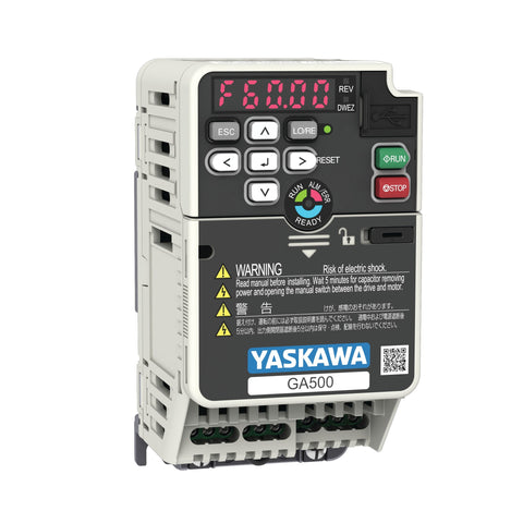Yaskawa GA50UB004ABA 3/4 HP 230V 1 Phase Variable Frequency Drive