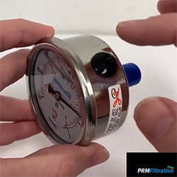 HOW TO ZERO A LIQUID FILLED GAUGE