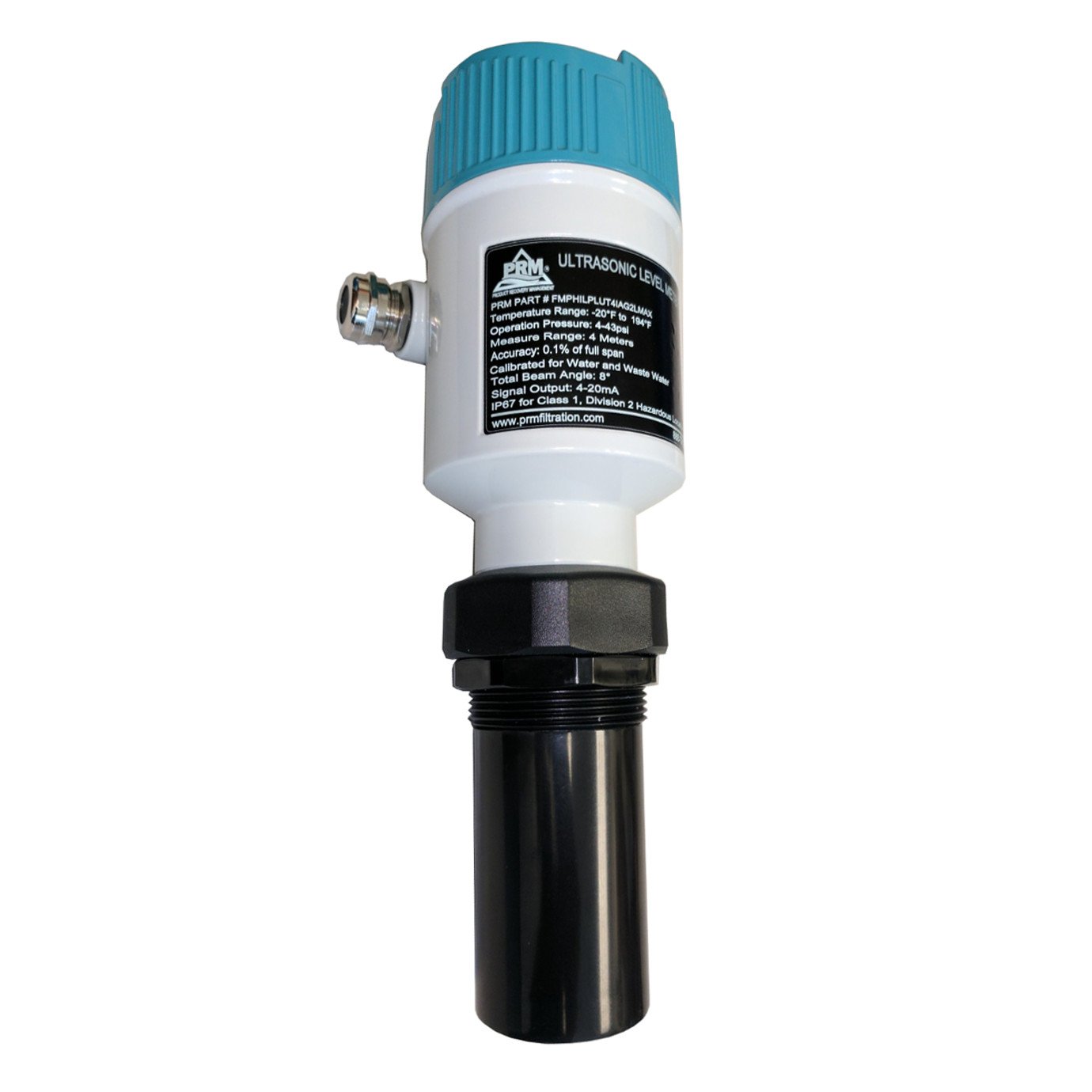Ultrasonic Level Sensors (IP67 rating) - 4-20mA Signal | PRM