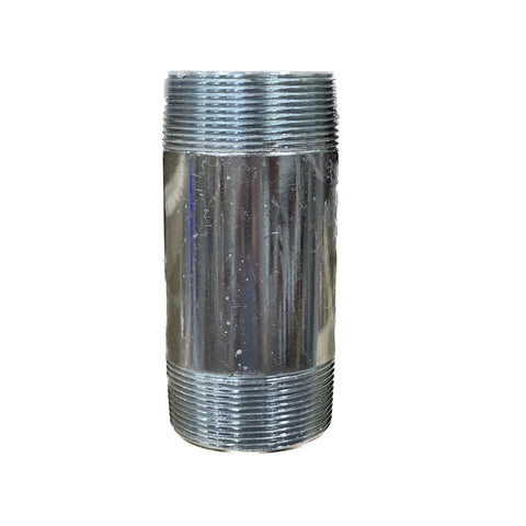 BMI 2 Inch x 5 Inch Galvanized Pipe Nipple, 150#, UL/FM