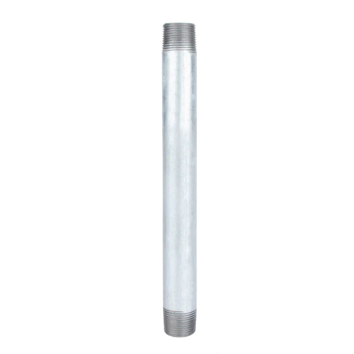 BMI 1/2 Inch x 10 Inch Galvanized Pipe Nipple, 150#, UL/FM