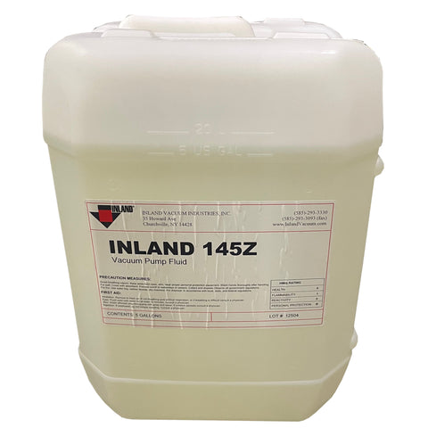 Inland Oil 145Z Full Synthetic Positive Displacement Blower Oil, 5 Gallons