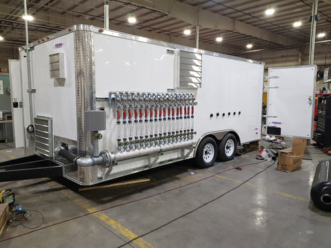 RT-5848 Rental AS/SVE Extraction System, 8.5' x 20' Enclosed Trailer